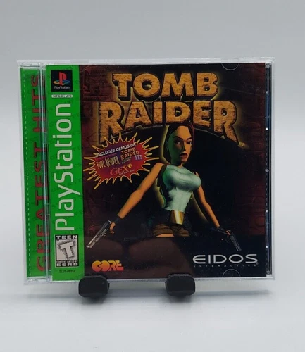 Tomb Raider (Sony PlayStation 1, 1996) Demo included - Complete - Tested