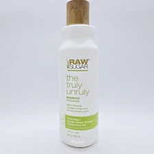 RAW SUGAR Truly Unruly Shampoo W/Avocado & Apple Cider Vinegar & Rosemary 18 Oz