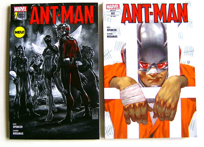 ANT-MAN -  1 + 2 komplett + Paperback Panini 2016-- Ant-Mans Eleven ua.