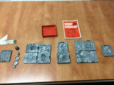 1964-66 Mattel Thingmaker Molds Lot of 12 Creepy Crawlers Creeple Peeple Fright
