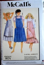 MCCALLS PATTERN 8318 DRESS BLOUSE RETRO 80S  MISSES SIZES 16 18 20 22 24  NEW