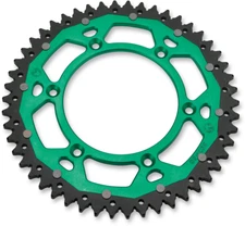 MOOSE RACING Dual Sprocket - Green - 48 Tooth 1210-460-48-15X