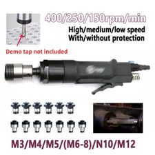 Air Drilling Gun Type Drill 400/250/150rpm w/ Chucks Pneumatic Tapping Machine
