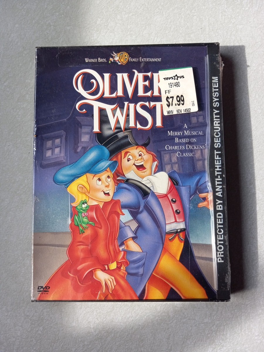 Oliver Twist (1974, DVD) Animated Musical - New Factory Sealed