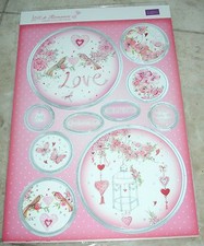 Floral Crafters Companion Love & Romance Toppers (ASCC0878)
