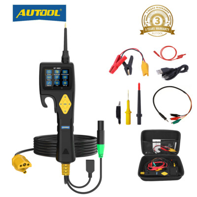 9-30V Power Circuit Probe Tester Car Multimeter Oscilloscope Fuel Injector Test
