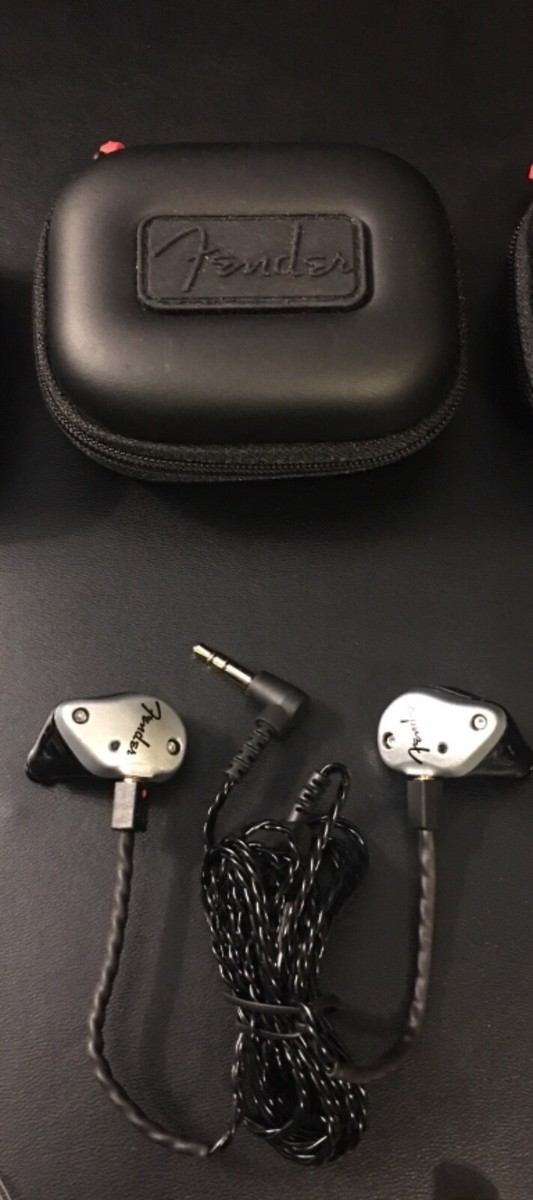 Fender FXA7 FXA5 Professional In-Ear Monitor Headphones Gold Black