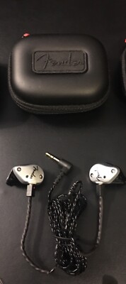 Fender FXA7 FXA5 Professional In-Ear Monitor Headphones Gold Black