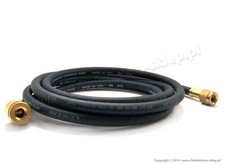 Hose 250 cm automatic shut-off valve 1/4" SAE Mastercool 46964 black خرطوم 