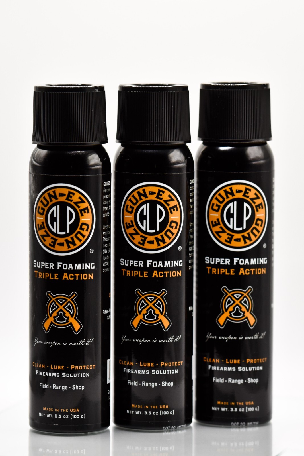CLP Gun Cleaner Solvent Cleans Lubes Protects Aerosol Spray Military