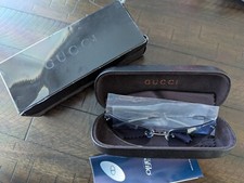 Gucci Vintage Sunglasses GG 1780/STRASS 60 17 125 Blue with case