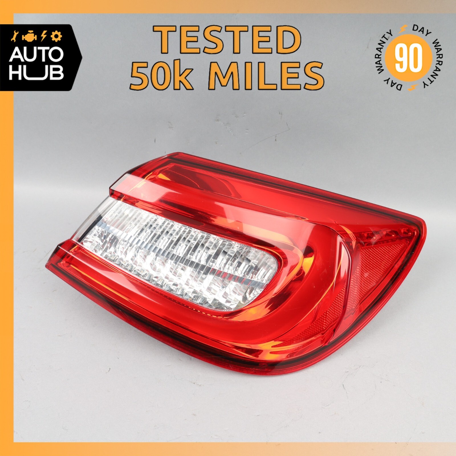 14-20 Maserati Quattroporte S Q4 M156 Right Side Outer Tail Light Lamp OEM 50k