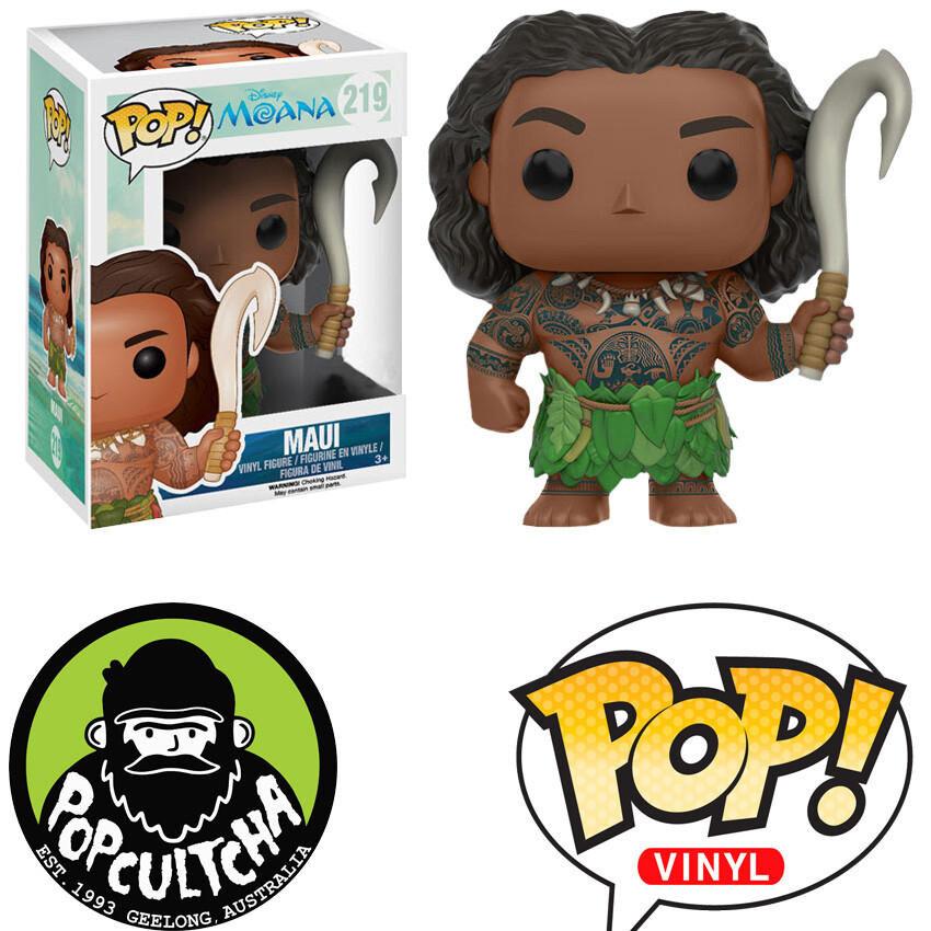 En Oferta Moana - Maui With Weapon Pop! Vinyl Figure ** New **