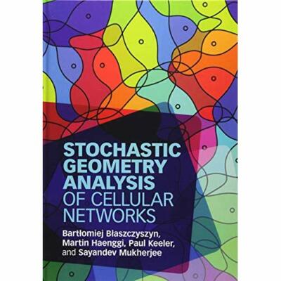 Stochastic Geometry Analysis Cellular Networks Sayandev Mukher  9781107162587 VG