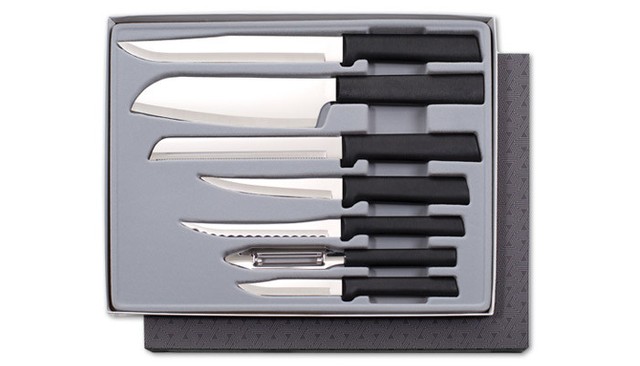 G238 The Starter Knife Gift Set Rada Cutlery Black Stainless Steel