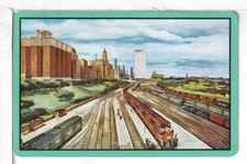 Single Railroad Playing Card "Illinois Central RR, IC 13b" Bollhagen, Stand