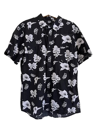 805 Firestone Walker Hawaiian Button Up Men s XL Shirt 