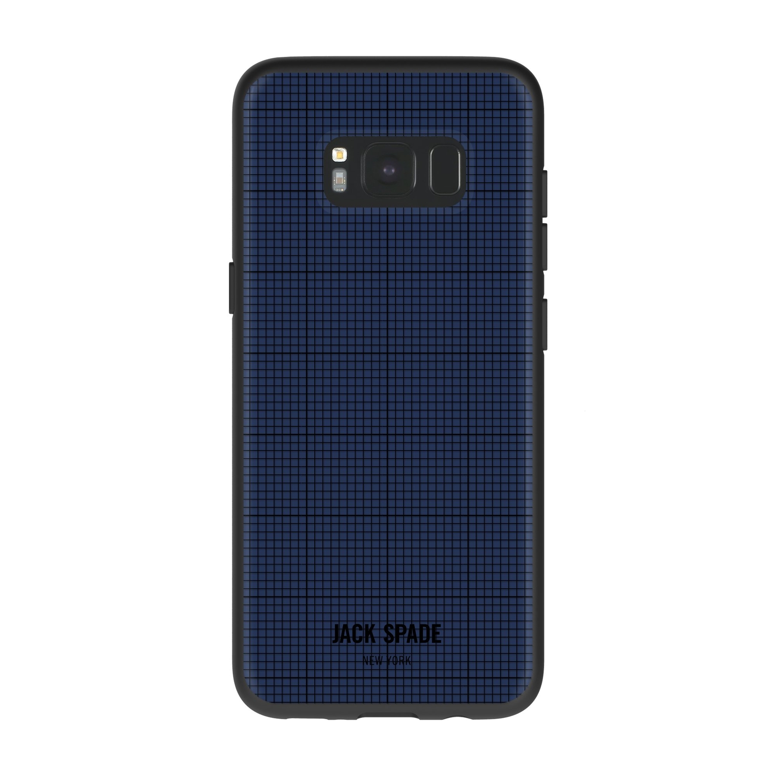 Jack Spade Printed Clear Case for Samsung Galaxy S8 - Graph Check/Navy Galaxy S8