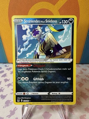 Pokemon Strahlendes Hisui-Snieboss 123/196 | Verlorener Ursprung | Deutsch NM