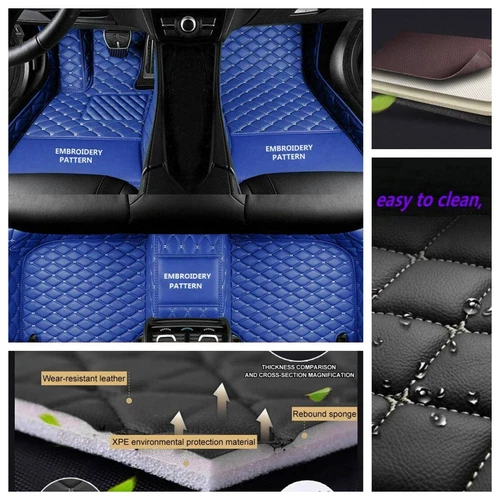 Fit Ford Crown Victoria Fusion Taurus Car Floor Mats Auto Carpets Waterproof Mat - Imagen 18 de 41