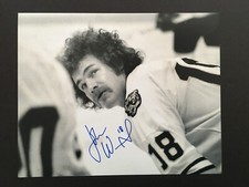 JOHN WENSINK AUTOGRAPHED 8 X 10 FIGHTING PHOTO  C.O.A.