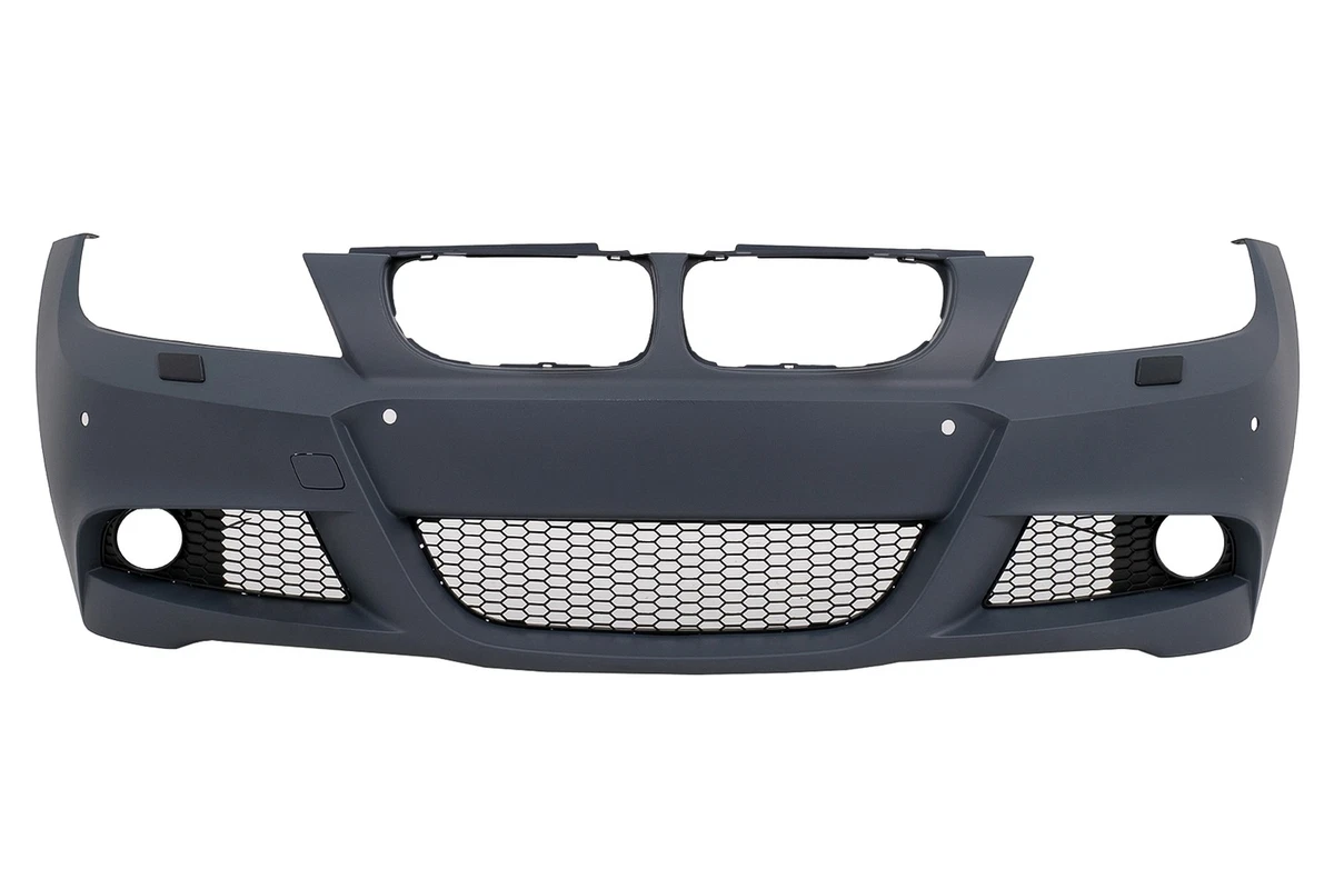 Protection De Seuil De Chargement Noir OmniPower Pour BMW Série 3 Touring E91 (2008-2012) - Autocollant ABS Grainé