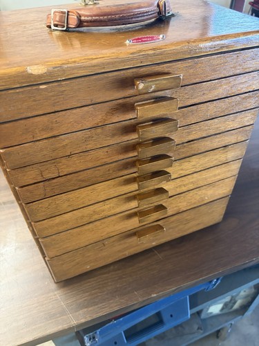 Vintage Guy Mfg. Co. Dental Tool Chest With Tools