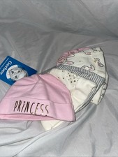 5 pack gerber brand newborn caps