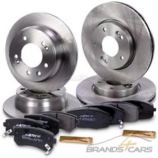 ATEC 4x BREMSSCHEIBE+SATZ BREMSBELÄGE VORNE+HINTEN FÜR HYUNDAI I-30+CW 07-12
