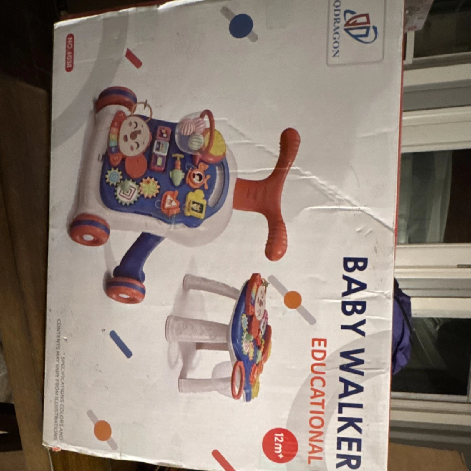 DRAGON Educational Baby Walker NO. 6983 Multicolor for 12 Months and Up
Opens in a new window or tab