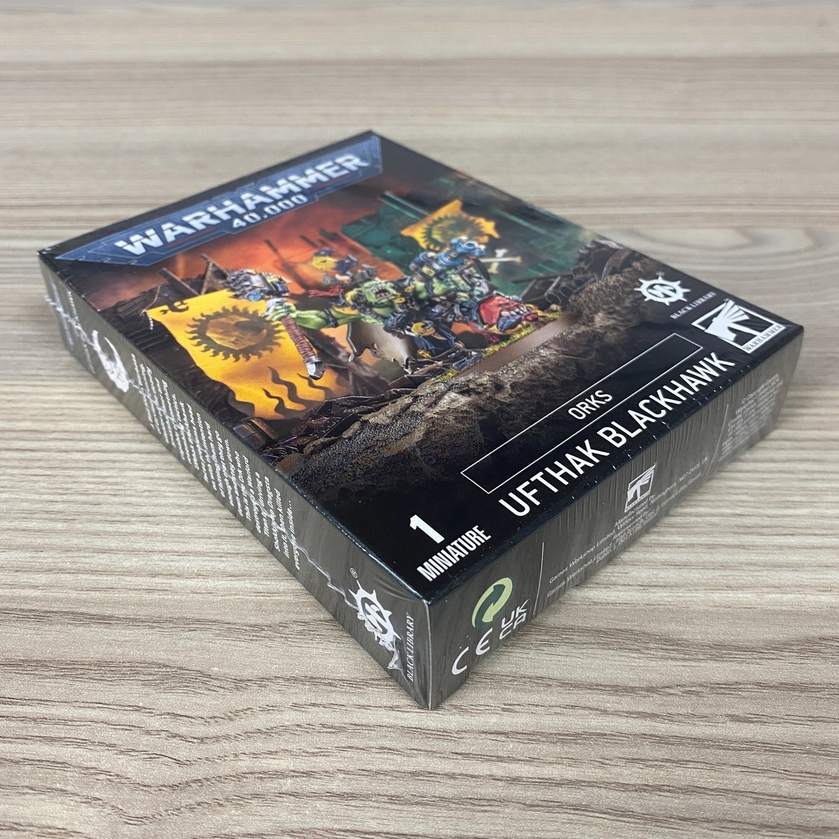 UFTHAK BLACKHAWK WARHAMMER 40,000 40K ORKS NEW SEALED BLACK