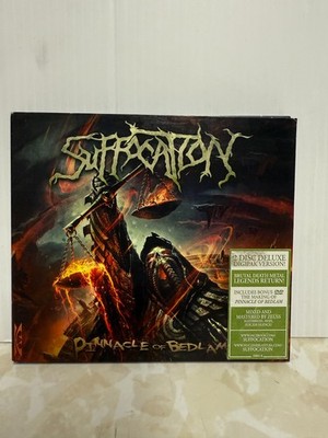 Suffocation - Pinnacle of Bedlam CD + DVD Deluxe Digipak Limited 2013
