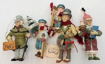 Kurt Adler Charles Dicken s A Christmas Carol Collection Lot Of 4 Ornaments