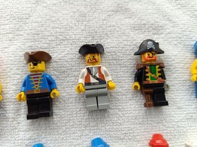 Lego PIRATES Figures for 6286 Skull's Eye Schooner pi053 etc