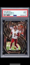 2024-25 Panini Select Jayden Daniels 1/1 Shock Rookie Black PSA 9 Rare 