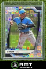 Starlyn Caba 2025 Panini Prizm Prizms Premium Set 6/199 Miami Marlins #19