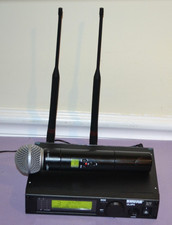 Shure ULXP4 Wireless Receiver  ULX2 -SM58 Wireless Mic J1 Band 554-590MHz-Great