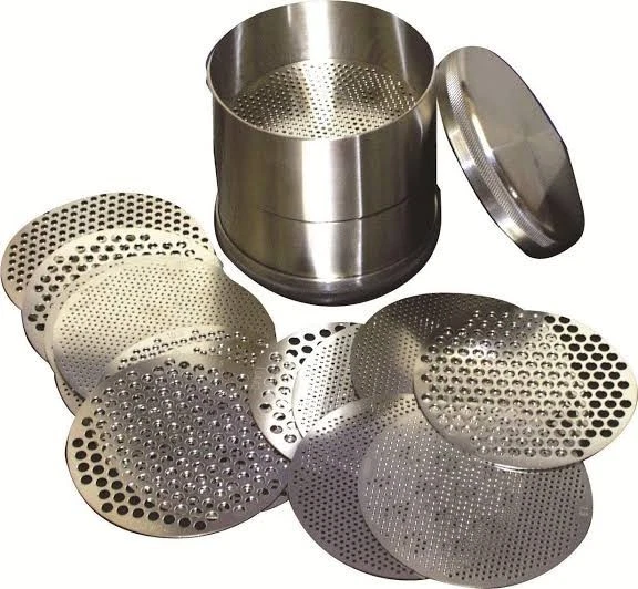 Diamond Sieves 6.6cm 000 To 20no...42 Plates Diff 0.10