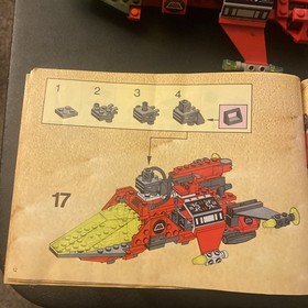 Vintage 90s Lego 6923 M-tron Space Particle Ionizer Incomplete Set