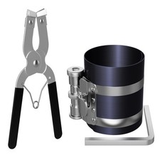 Moker Piston Ring Compressor Tool Kit 2-18 To 7 Inch 53mm-175mm 53-175mm Moker Piston Ring Compressor Tool Kit 2-18 To 7 Inch 53mm-175mm 53-175mm