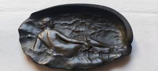 Ancien bronze massif signé J. GARNIER