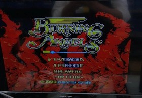 Burning Angels PC Engine HuCard Game NX90008 NAXAT SOFT A4659