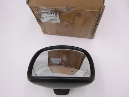 Lower Heated Wide Angle Mirror Black for 2003-2019 Freightliner Columbia M2
