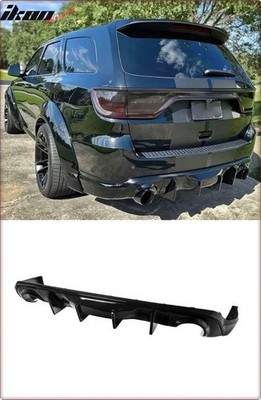 HECKDIFFUSOR / HINTEN DIFFUSOR FÜR DODGE DURANGO 2014 - 2023 SCHWARZ GLANZED