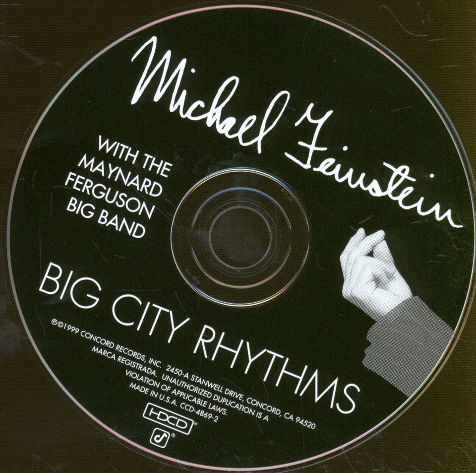 Michael Feinstein, Maynard Ferguson Big Band Big City Rhythms CD USA Concord - Bild 3 von 3