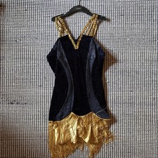 1920s Flapper Dress   Revolution Dancewear Costume  A Little Party  Size M
