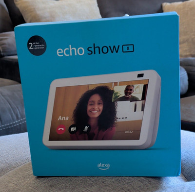 New in box! Amazon Echo Show 8 (2nd Gen) 8'' Alexa Touchscreen Smart Speaker