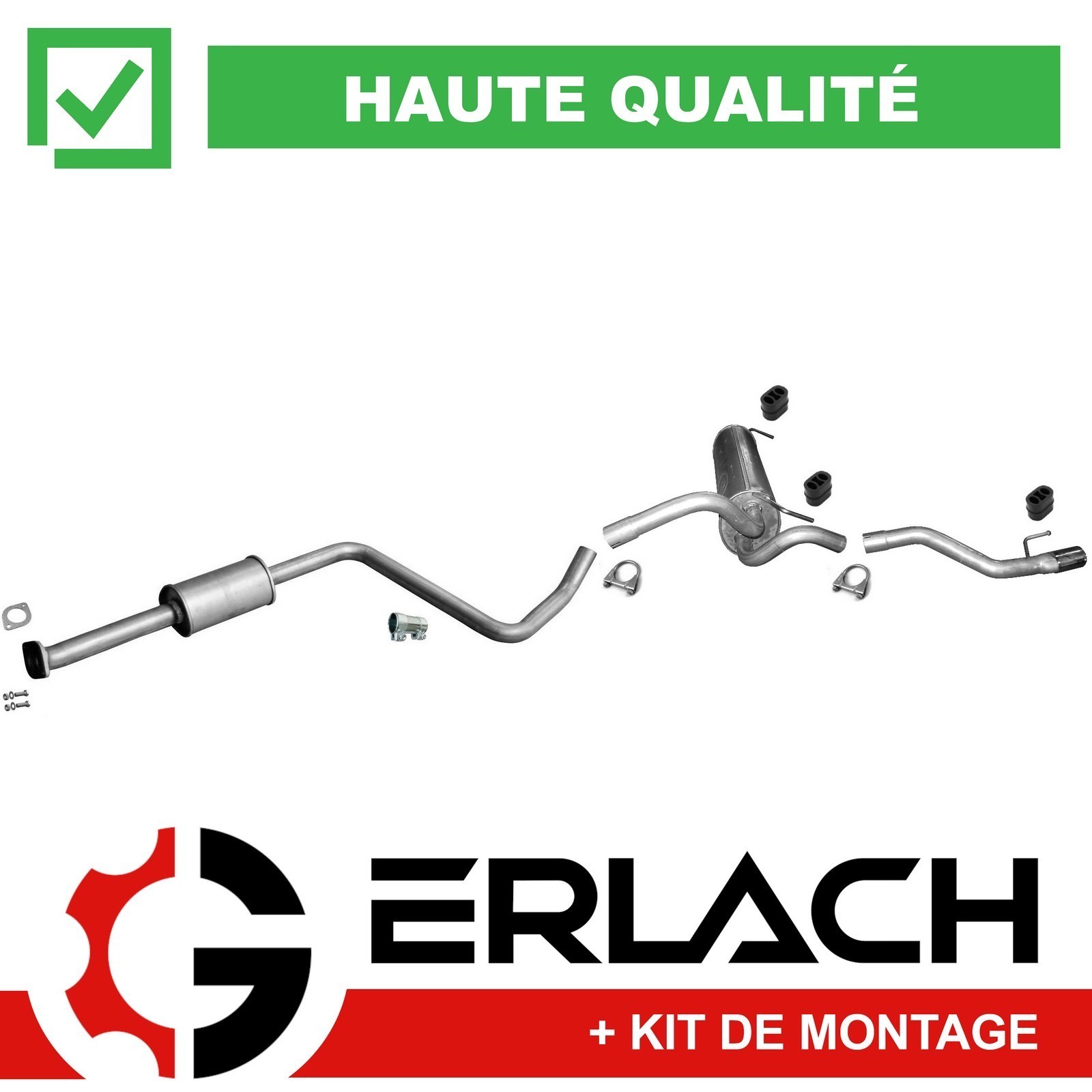 Echappement silencieux Opel Astra J GTC 1.4 Turbo reduisant le bruit moteur