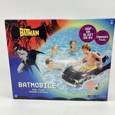 Wham-O Batman Batmobile Pool Float VTG 2004  New