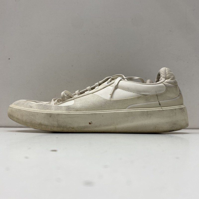 Lululemon Men Cityverse L9MAVS241 White Leather Lace-Up Sneakers Size 11.5